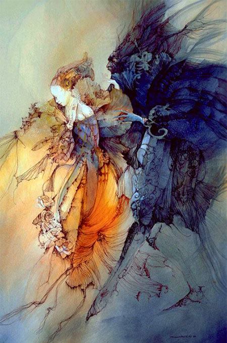 Beauty and the Beast by Anne Bachelier