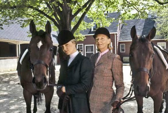 Cornelia and C.Z. at Templeton, Their Home in Old Westbury, New York, 1983.