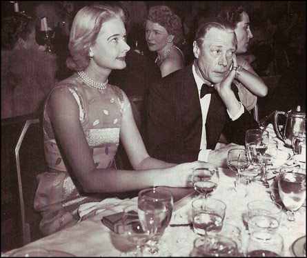 the former King of England at the Knickerbocker Ball at the Waldorf-Astoria, December 1951