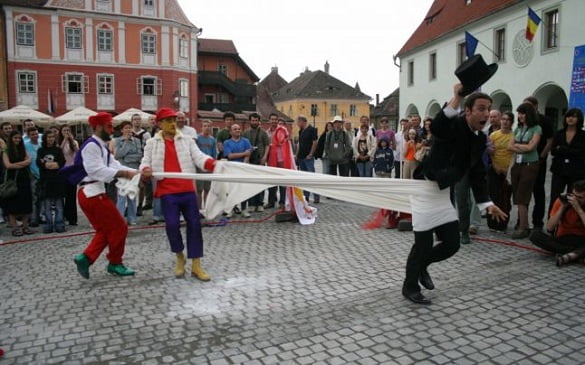 siubiu, in timpul manifestarilor culturale 2007