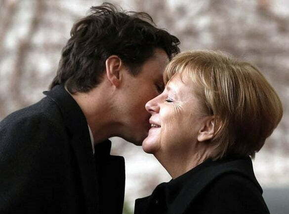 trudeau si merkel