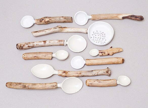 Spoonfool_linguri din ceramica si lemn