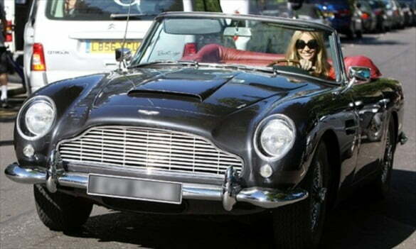 Elle Macpherson Aston Martin