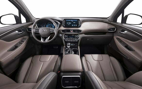 New Generation Hyundai Santa Fe Interior (2)